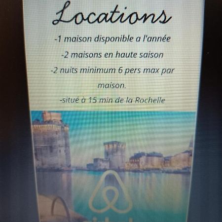 Charmante Maison Aux Portes De La Rochelle La Jarrie Exterior foto